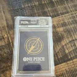 One Piece Monkey.D.Luffy Alt Art Super Rare Foil OP07-109 500 Years PSA 10 - Image 2
