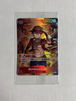One Piece TCG Monkey.D.Luffy Treasure Booster ST10-006 SR Promo Lot of 3 - Image 3