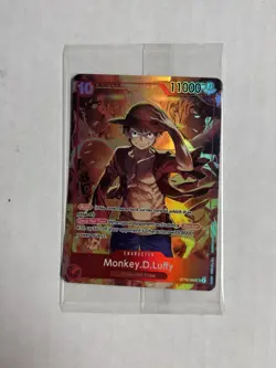 One Piece TCG Monkey.D.Luffy Treasure Booster ST10-006 SR Promo Lot of 3 - Image 4