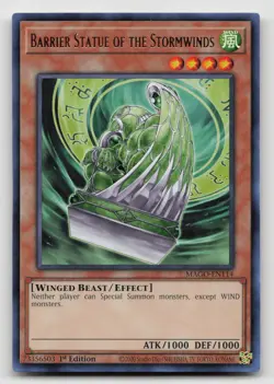 Yugioh Barrier Statue of the Stormwinds Common CDIP-EN021 NM - Image 1