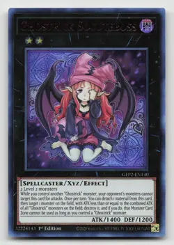 Yugioh Ghostrick Socuteboss Ultra Rare GFP2-EN140 NM - Image 1