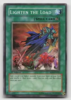 Yugioh Lighten the Load Common RDS-EN047 NM - Image 1