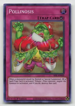 Yugioh Pollinosis Super Rare SESL-EN059 NM - Image 1