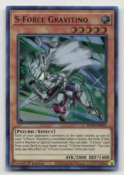 Yugioh S-Force Gravitino Ultra Rare BLVO-EN014 NM - Image 1