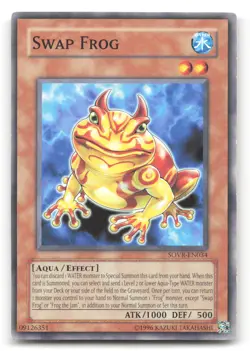 Yugioh Swap Frog Common Unlimited SOVR-EN034 NM - Image 1