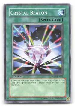 Yugioh Crystal Beacon Common 1st Edition FOTB-EN032 NM - Image 1