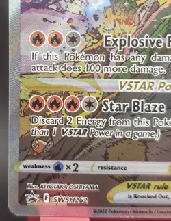 Charizard VSTAR SWSH262 SWSH: Sword & Shield Promo Cards Holo - Image 4