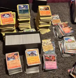 500+ Pokemon Card Bulk Lot! Common/Uncommon/Rare/Reverse Rare Holos! - Image 1