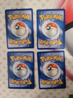4 Vintage Pokemon Card Lot - (LP-HP) - Image 2