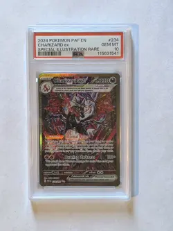 PSA 10 Charizard EX 234/091 SIR - Paldean Fates English GEM MINT Pokemon Card - Image 1