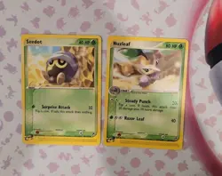 4 Vintage Pokemon Card Lot - (LP-HP) - Image 1