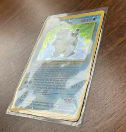Pokemon Card- Blastoise 002/102 Base Set Holo- MP - Image 3