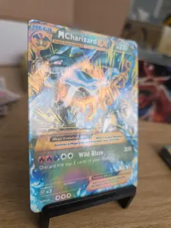Mega M Charizard EX Flashfire Holo Ultra Rare Card 69/106 XY Pokemon TCG - Image 3
