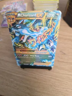 Mega M Charizard EX Flashfire Holo Ultra Rare Card 69/106 XY Pokemon TCG - Image 4