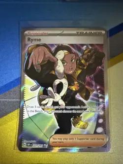 Ryme 221/197 Full Art Ultra Rare Obsidian Flames Pokemon TCG SV03 Trainer Card - Image 1