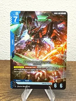 Gundam card Game GD02-002 Gundam Epyon LR In Hand - Image 1