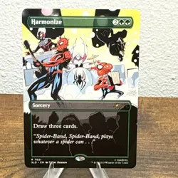 Harmonize (7021) *Non-Foil* MTG Secret Lair: Spider-Man Bonus Card - Image 1