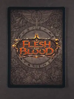 2022 Flesh & Blood GOLD #FAB121 Promo Card Cold Foil Prize Wall English - Image 2