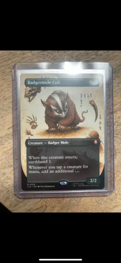 Badgermole Cub (Borderless) Avatar: The Last Airbender Regular - Image 1