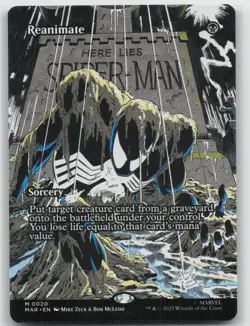 Reanimate (Borderless) M Marvel Universe Eternal-Legal 20 LP 2025 Mike Zeck & Bo - Image 1