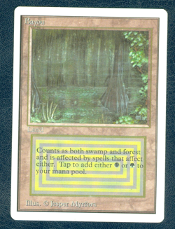 BAYOU 1993 UNLIMITED EDITION Magic the Gathering - Image 1