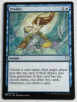 Predict 98 UC The List Reprints - Image 1
