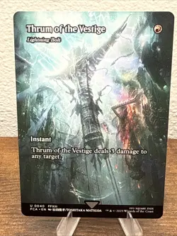 Thrum of the Vestige - Lightning Bolt (Showcase) Final Fantasy: Through the Ages - Image 1