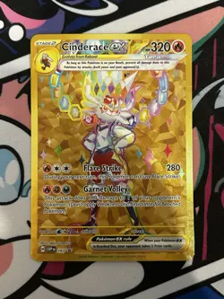 Cinderace ex 163 Promo SV: Scarlet & Violet Promo Cards Pokemon Card - Image 1