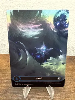 Island (0263) (Borderless) Edge of Eternities Foil - Image 1