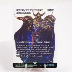 Golbez, Clad in Darkness Syr Konrad, the Grim Showcase Foil 10 FCA MTG NM - Image 1