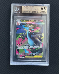 Pokemon Mega Charizard X EX UR 109/094 Phantasmal Flames BGS 9.5 - 10/10/9.5/9.5 - Image 1