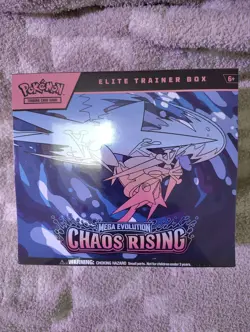 Pokemon Mega Evolution Chaos Rising Elite Trainer Box Sealed ETB In-Hand - Image 1