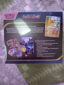 Pokemon Mega Evolution Chaos Rising Elite Trainer Box Sealed ETB In-Hand - Image 3