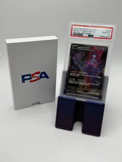 Pokemon Team Rocket's Mewtwo ex 125 KOR Glory of Team Rocket SAR Art Rare PSA 10 - Image 1