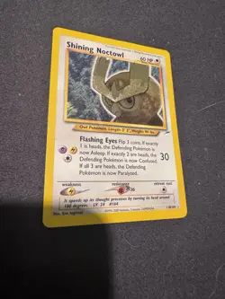 Shining Noctowl 110/105 Neo Destiny Holo Secret Rare English 60HP Unlimited - Image 1
