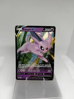 Pokemon TCG Espeon V SWSH201 Black Star Promo - Image 1