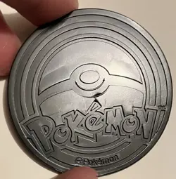 Official Pokemon TCG Coin Greedent Gold 2” Journey Together Blister Coin New - Image 5