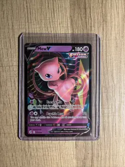 Mew V Ultra Rare - 113/264 Fusion Strike - Pokemon TCG - NM - Image 1