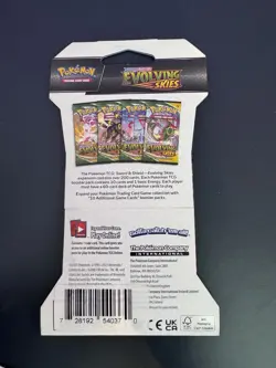 Pokemon TCG Sword & Shield Evolving Skies Sleeved Booster Pack (Rayquaza) - Image 2