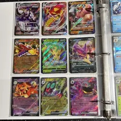 Pokemon Cards Huge Collection Binder COMIC Jumbo Alt Art Pikachu Charizard LOT 3 - Image 2