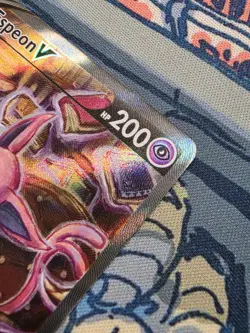 2021 Pokemon Espeon V Evolving Skies Alt Art #180/203 NM - Image 3