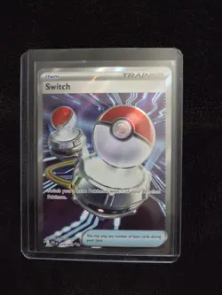 Pokemon Switch 123/094 Paldea Evolved Full Art Holo Ultra Rare Trainer EN - Image 1