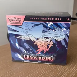 Pokemon TCG Chaos Rising Elite Trainer Box Brand New and Factory Sealed - Image 1