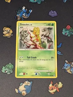 Pokemon Cards Treecko 78/99 Common Platinum Arceus - (NM) - Image 1