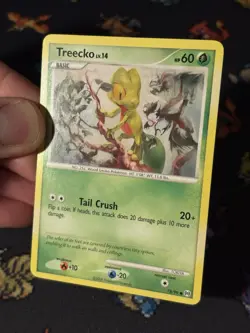 Pokemon Cards Treecko 78/99 Common Platinum Arceus - (NM) - Image 2
