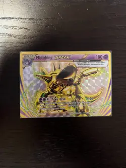 Pokemon Nidoking BREAK XY Evolutions Rare Break #46 NM - Image 1