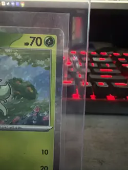 Pokemon Sprigatito - 001/015 - Confetti Holo - McDonald's Promos 2023 - Image 3