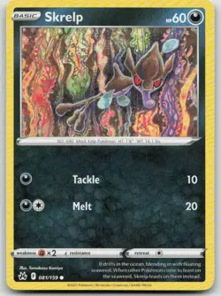 Skrelp 081/159 Common Crown Zenith Pokemon NM - Image 1