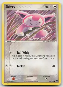 Skitty 62/108 Common Power Keepers Pokemon LP - Image 1