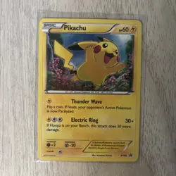 Pokemon Pikachu TCG Black Star Promos XY89 Holo Cosmo - Image 1